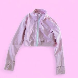 Stylish Pink Zip-Up Hoodie